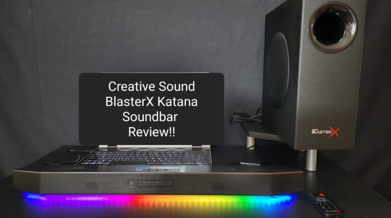 Creative Sound BlasterX Katana Soundbar SmartUnboxers