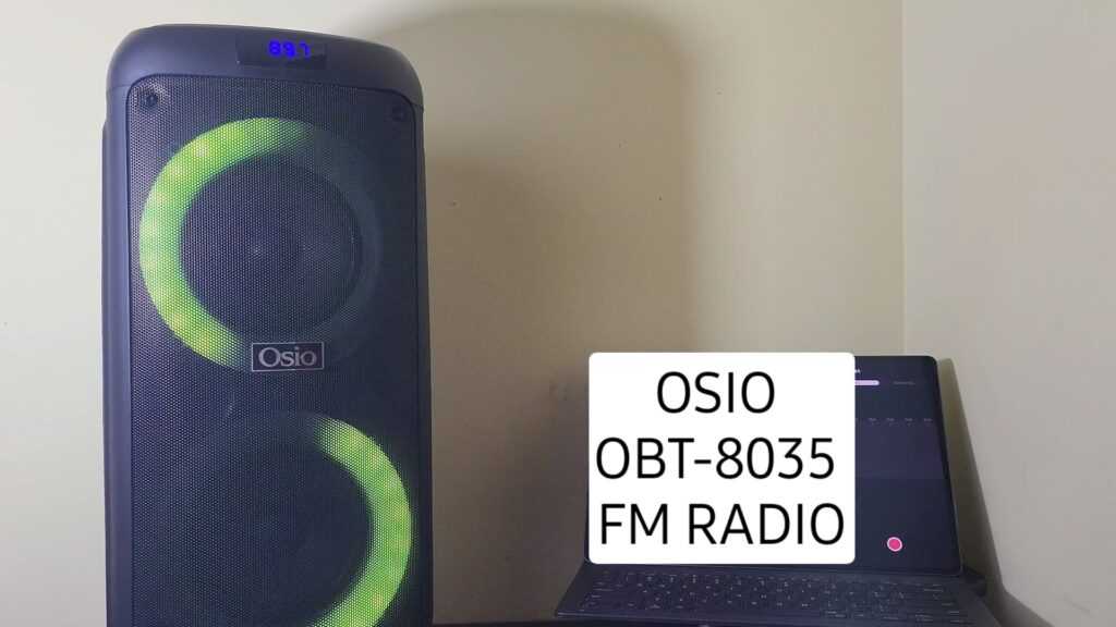 Osio OBT-8035 FM Radio